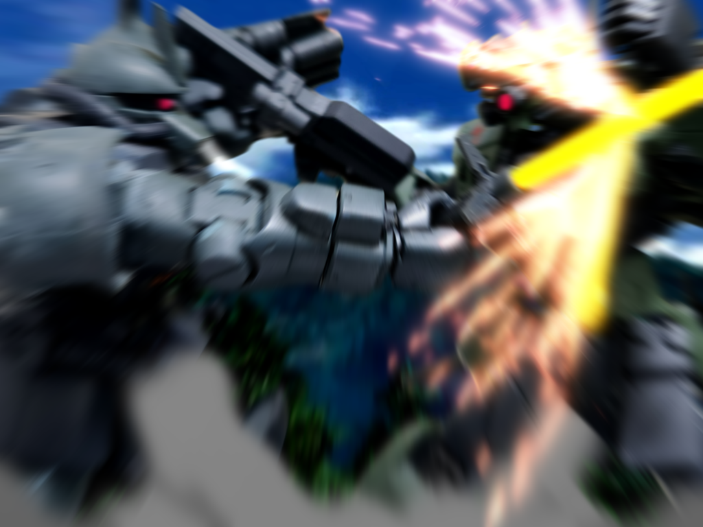 「貴様が隊長機か!!その首貰うぞ!!!」「……なに…?」