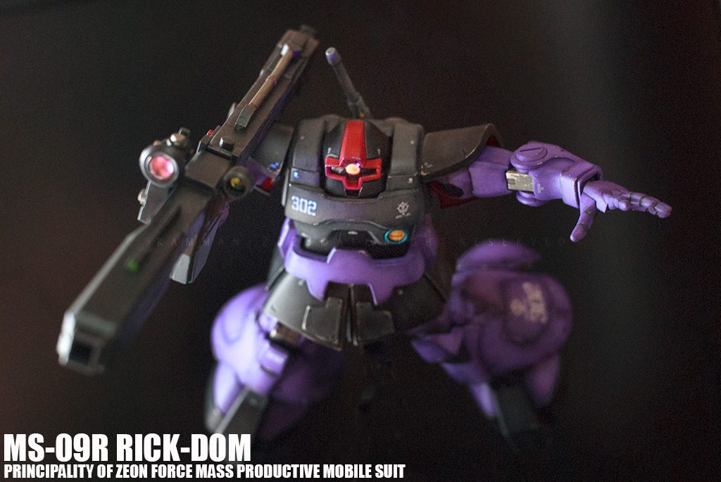 MS-09R RICK-DOM (全筆塗）–3枚目/制作者：Kamman