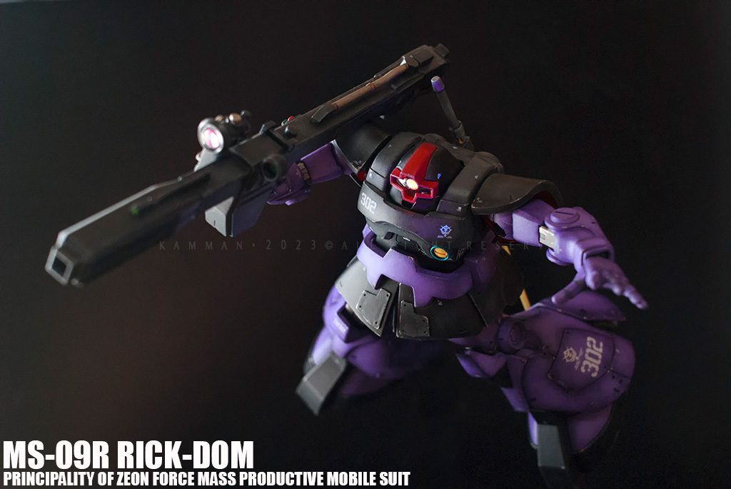 MS-09R RICK-DOM (全筆塗）–5枚目/制作者：Kamman