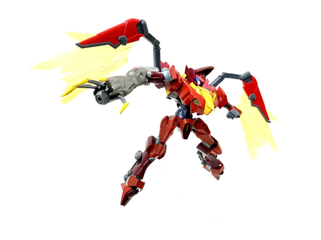 エナジーウィングユニットで超高速戦闘が出来ます。