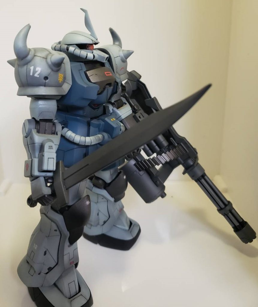 武器からはガトリング・シールドの他にヒートサーベルを装着しました。