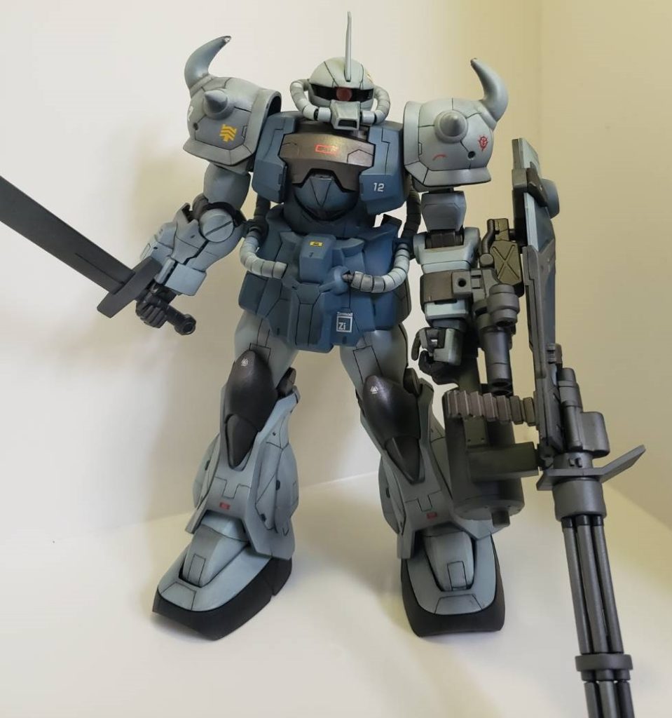 スジ彫り、デカール、ウェザリングで仕上げました。