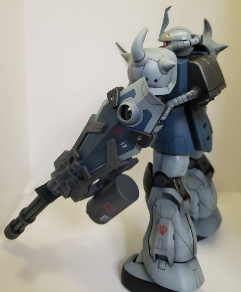 なんといってもガトリング・シールドの重厚さがたまらないです！