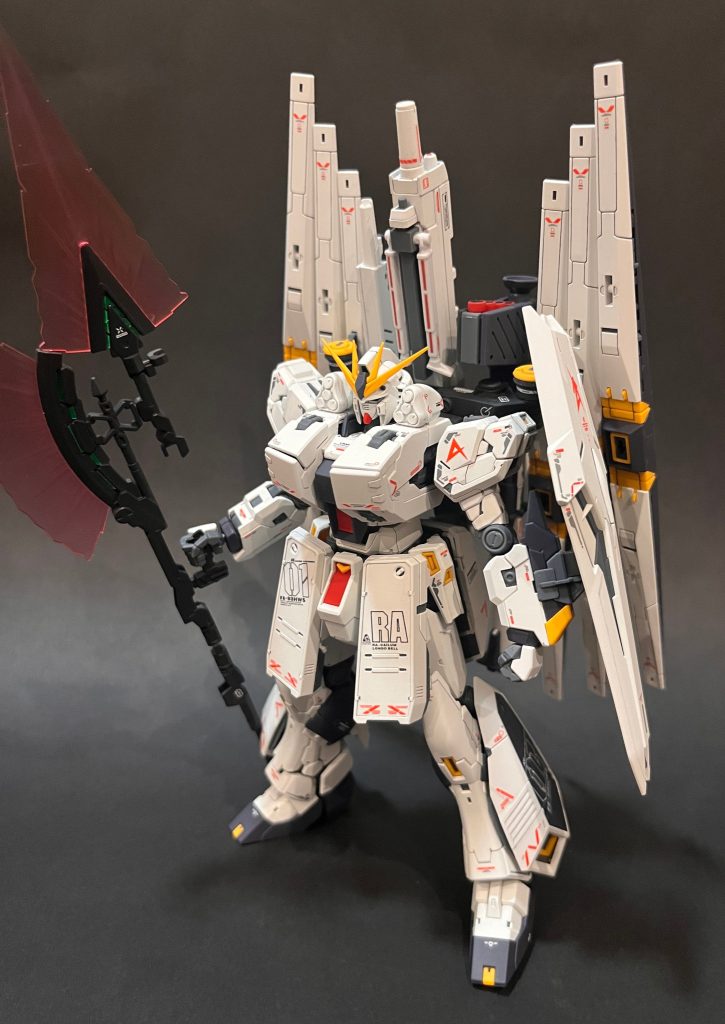 登場する年代的に矛盾してそうなのでハイパービームジャベリンはどうなのかと思いながらも、カッコ良いからいいやと自己満足