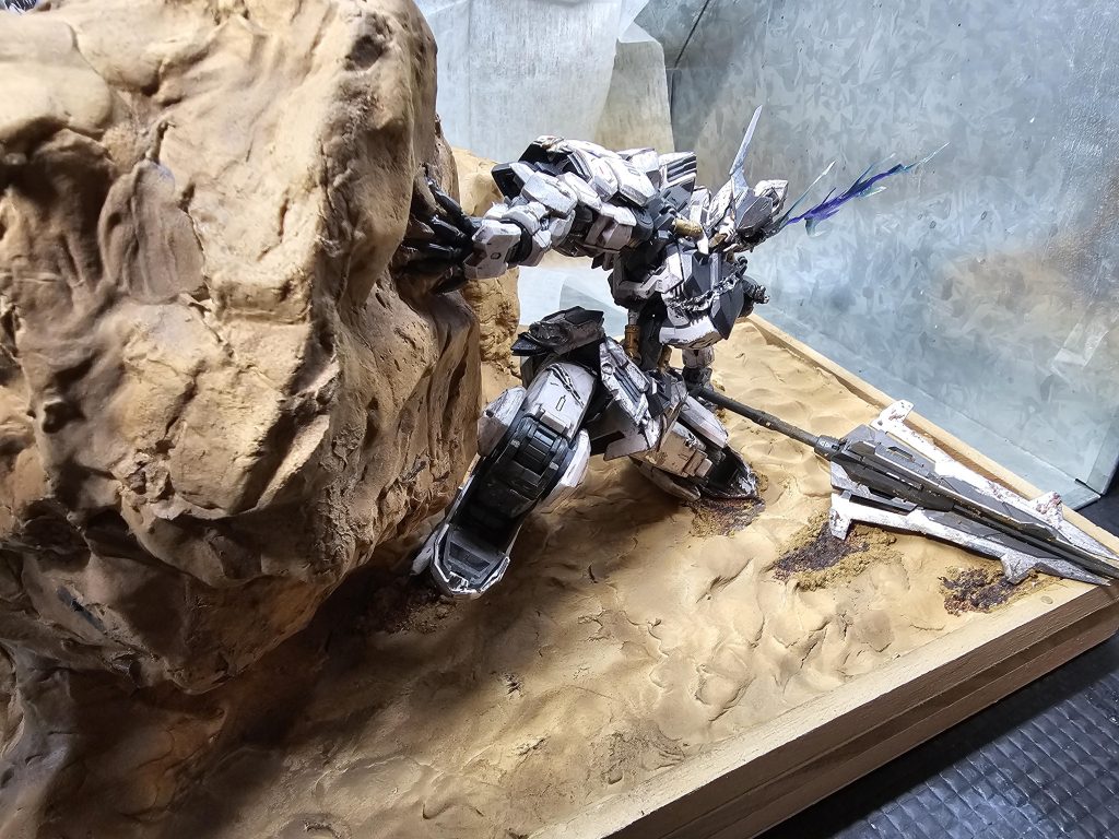 バルバトス　ジオラマ＆ウェザリング–4枚目/制作者：konoka