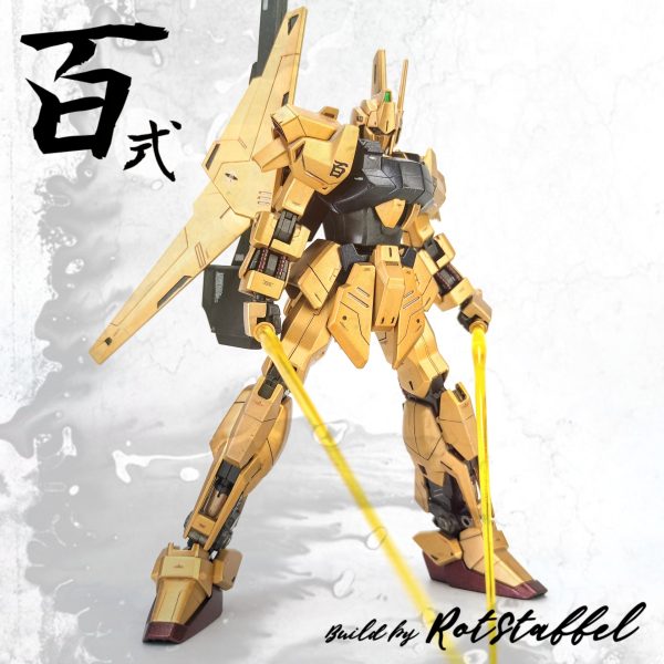 HGUC 百式(REVIVE) (改造) - 天丼のプラモブログ