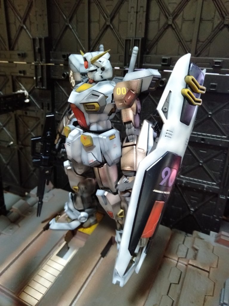 MG F90 予備機(０号)　ウェスバー大尉強奪搭乗機(F90 2号機、塗装変更）