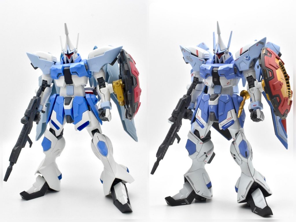 まずは、HG 1/144 ギャンシュトローム(アグネス・ギーベンラート専用機)のビフォーアフターです。