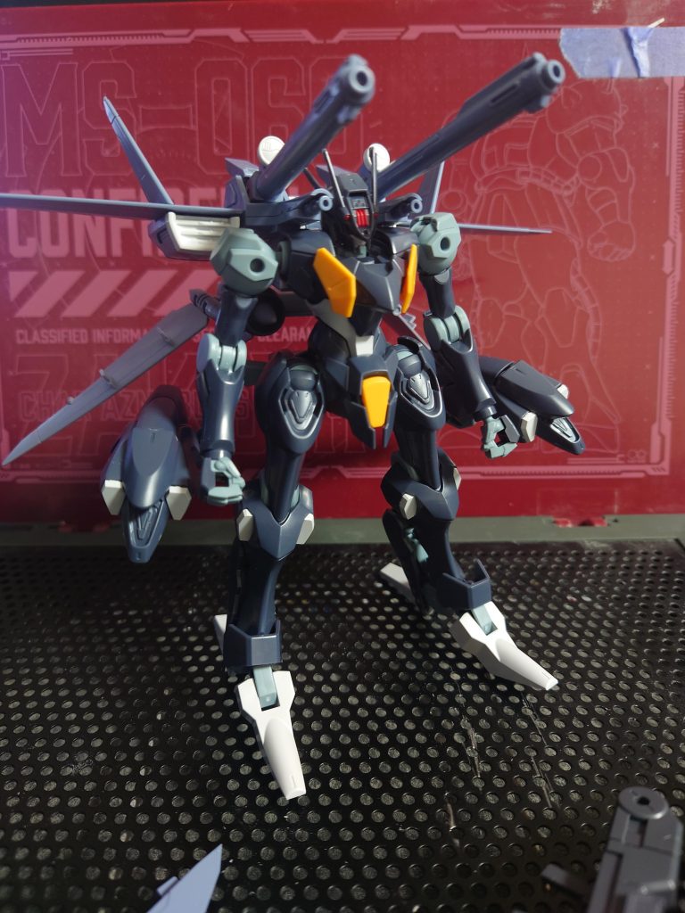 ひとまず高機動ユニットをカタチにした状態。ここから沼が始まる………。。。