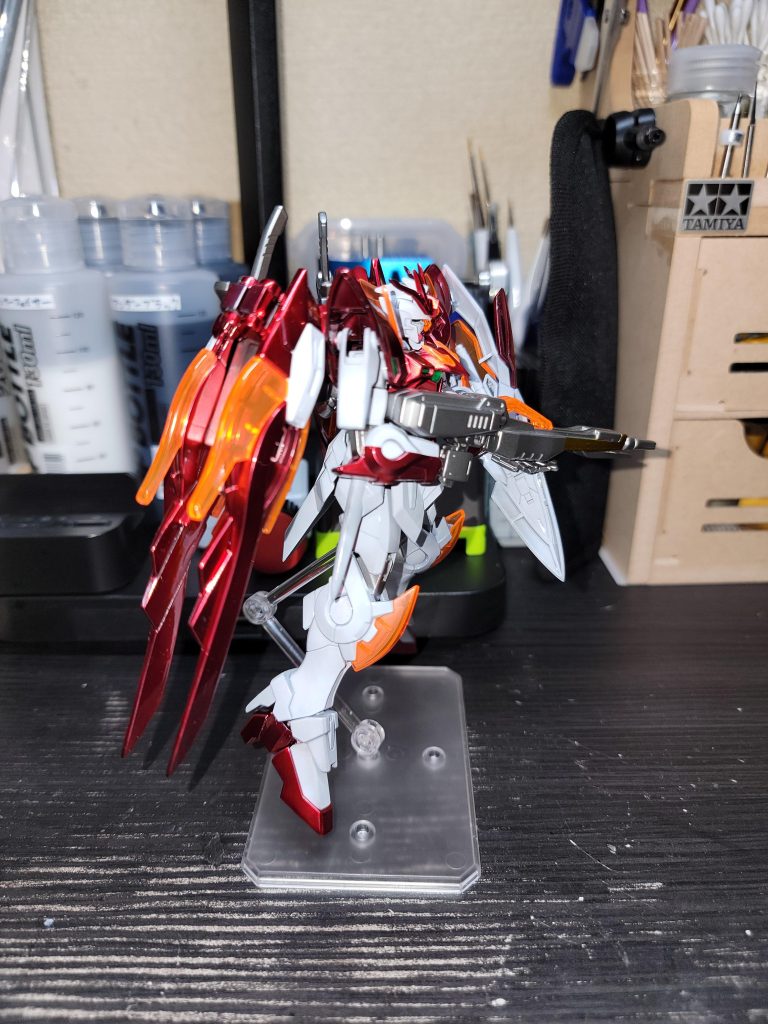 HGウイングガンダムゼロ炎–4枚目/制作者:全自動卵割り機