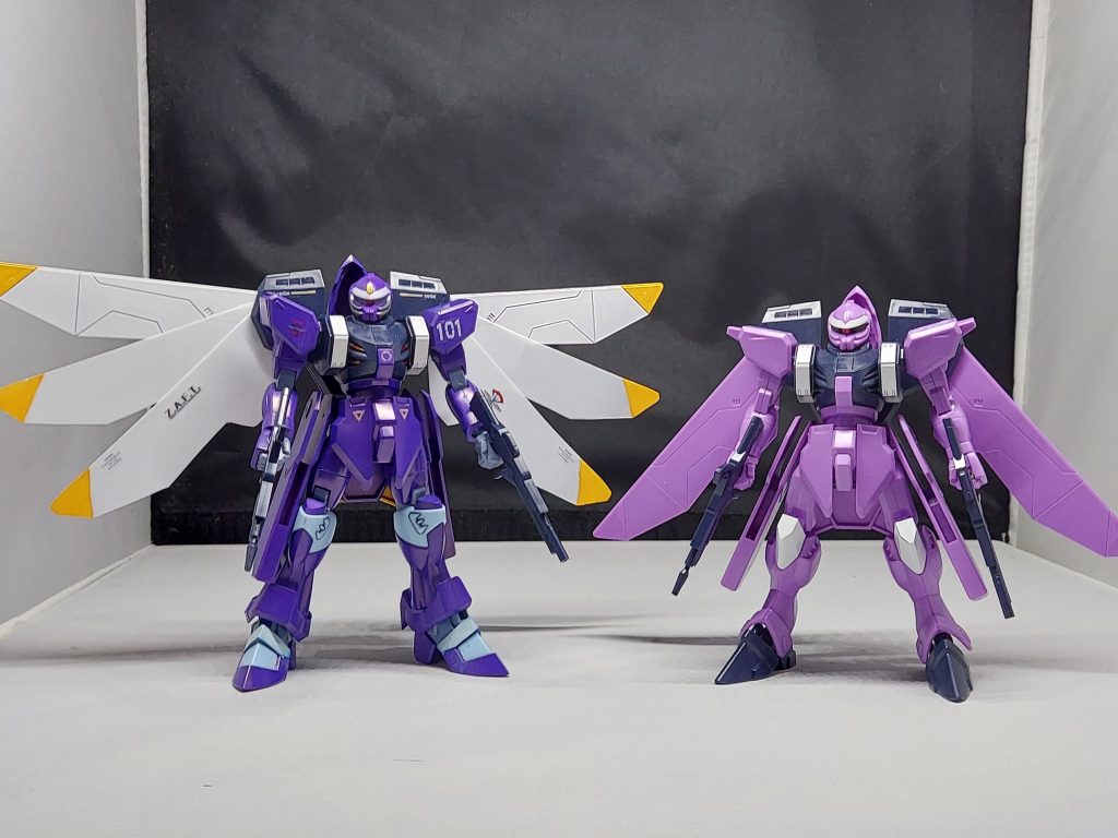 元のコレクションシリーズと比較身長も少し高くなって格好いい感じにできました✨ここまで改造施したことがあんまりないのですが結構楽しく没頭してしまいましたね( ￣▽￣)ご観覧ありがとうございましたm(_ _)m