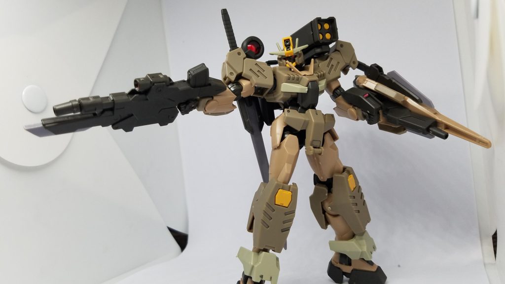 ガンダムダブルオーコマンドクアンタ・デザートタイプ–3枚目/制作者：@maakonamakemon