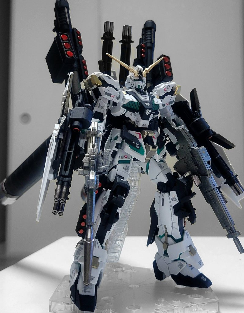 フルアーマーユニコーンデストロイモード　完成しましたー–2枚目/制作者：@masteraloe