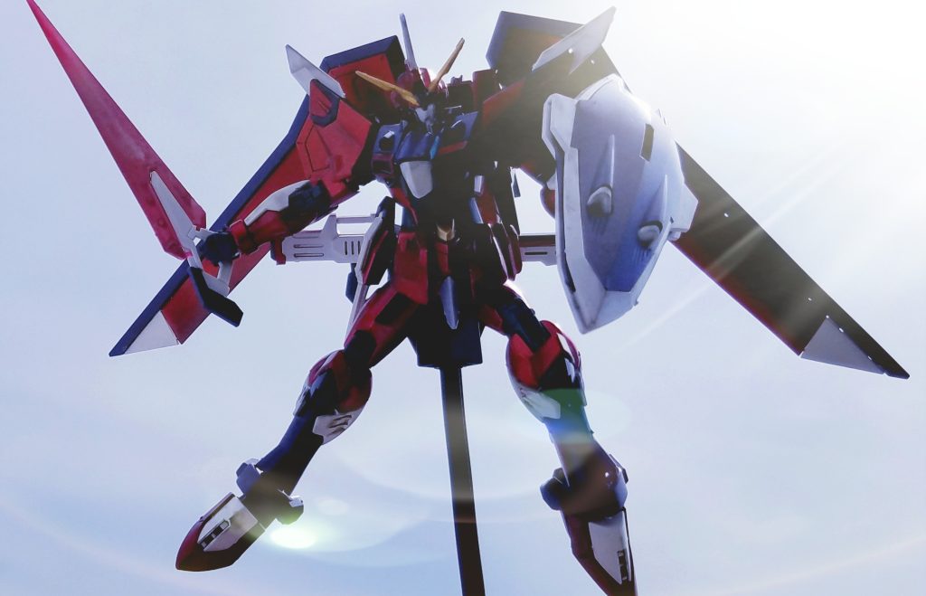 お外で撮影しました。