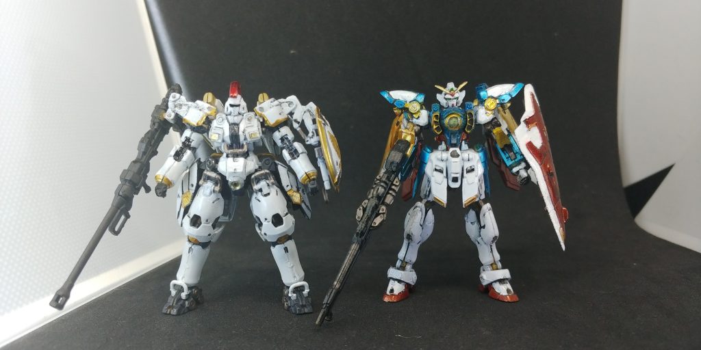 前回のウイングガンダムと共に 作品はまだ観てないんでよくわかりませんが😏