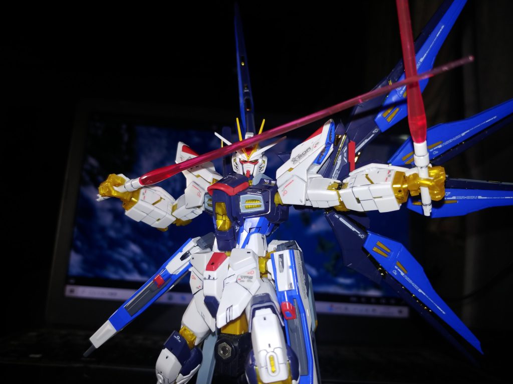 キラらしく二刀流。