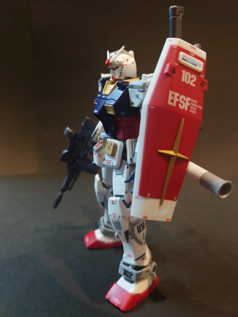 HG RX-78-02 ガンダム (GUNDAM THE ORIGIN版)–6枚目/制作者：ΚΑΖ