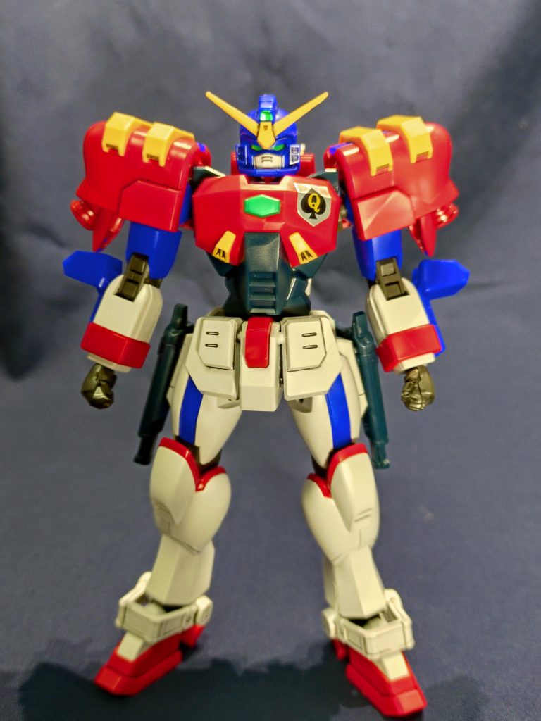 キットは素組み。シールと部分塗装しました。また旧キットにあったエンブレムシールをローズ同様、旧作再現として貼り付けました。