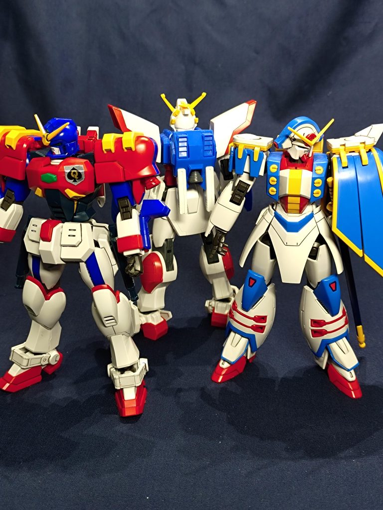 ローズ+シャイニングとドラゴンガンダムは見事に買い逃したので再販狙って、こちらも5機揃えていきたいです。最後までご覧いただきありがとうございました。