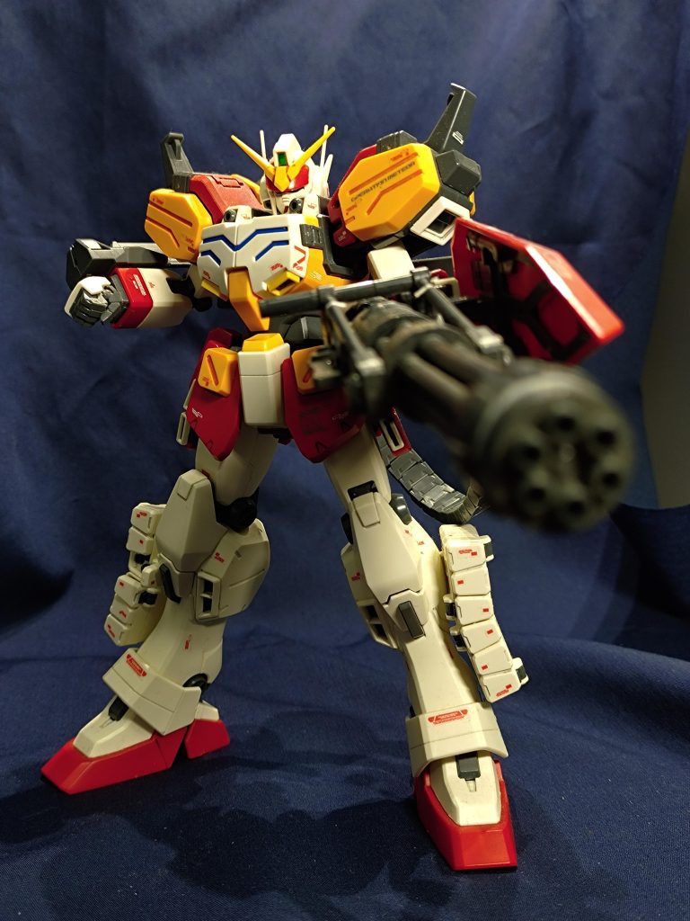 ロマンの塊、ビームガトリング手持ちになっているのも好きなポイントです