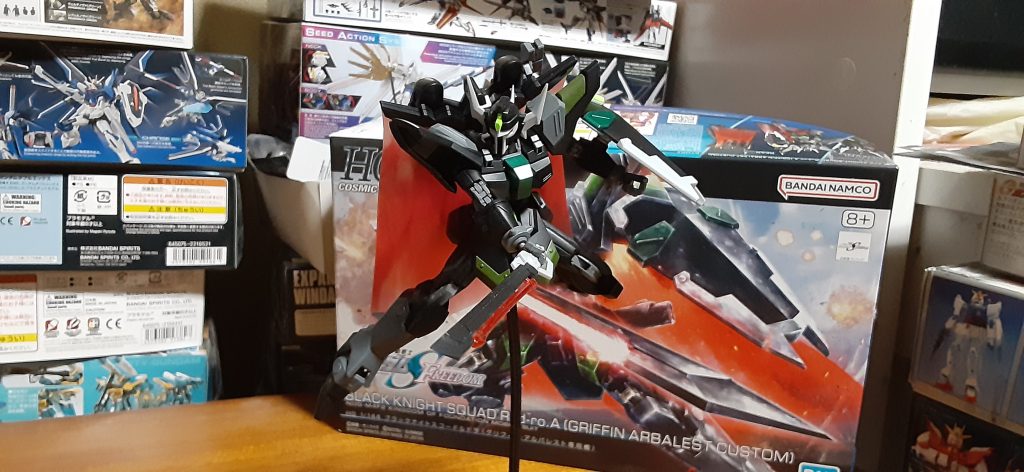 部品多めだけど作りやすいキットでした。