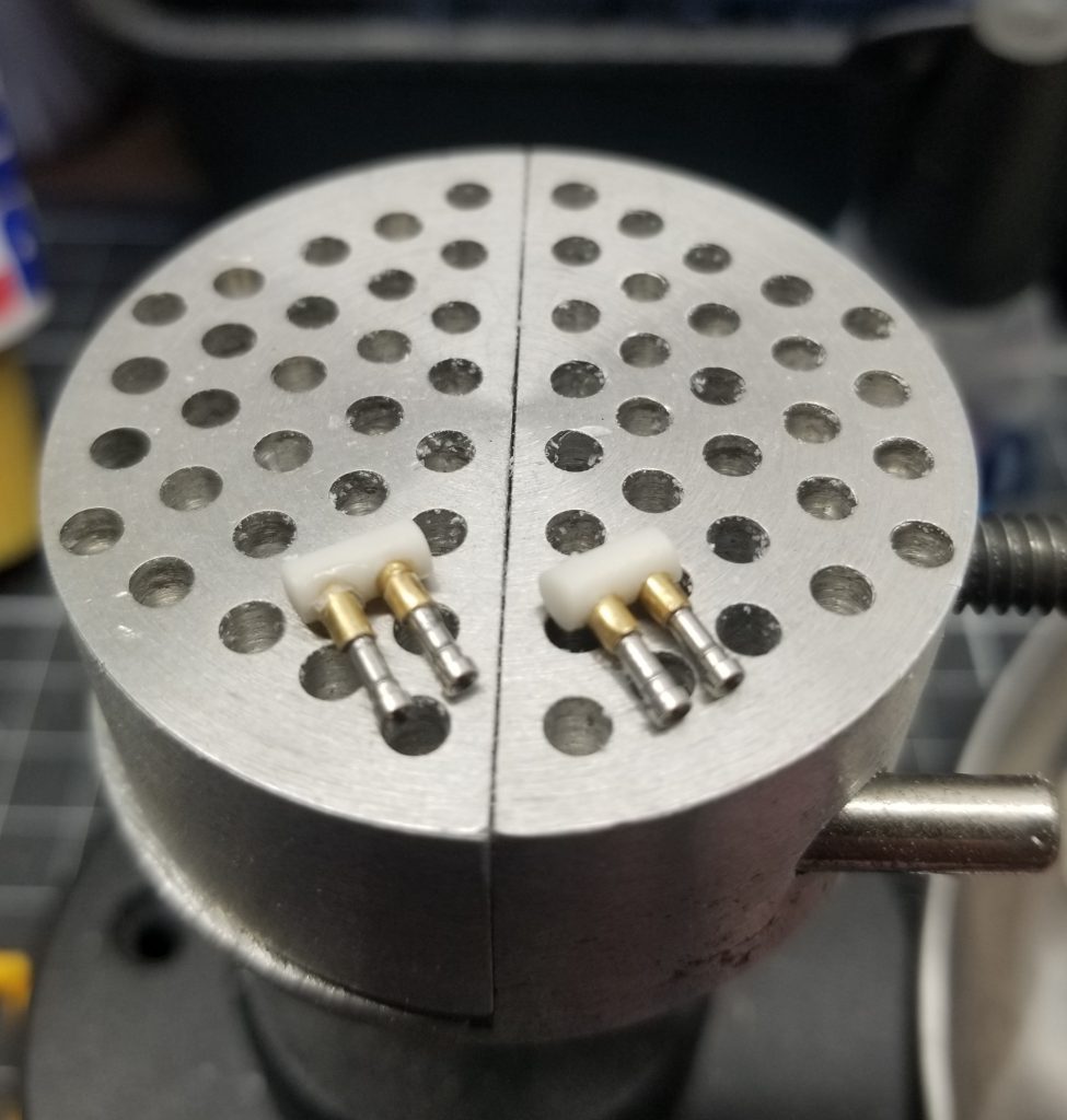 今回のこだわり? スパルタンの足首接続したはいいものの、 スカスカ感が否めなかったので プラ棒、真鍮パイプ、メタルパーツ にて作製しました。