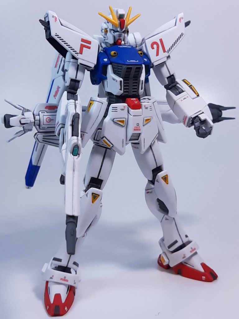 ガンダムF91–4枚目/制作者：孤独のプラモ