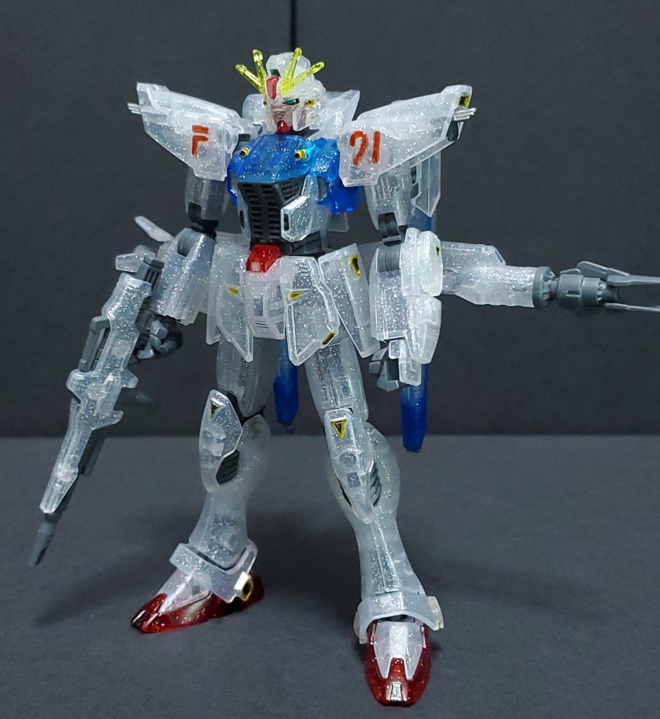 HGUC ガンダムF91 残像イメージクリアーVer.–2枚目/制作者：ゼンダイ