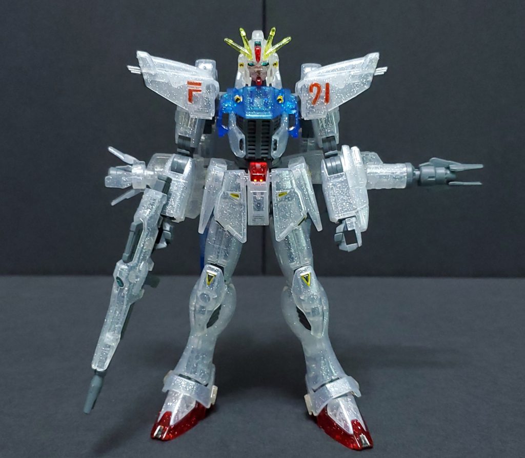 HGUC ガンダムF91 残像イメージクリアーVer.–3枚目/制作者：ゼンダイ
