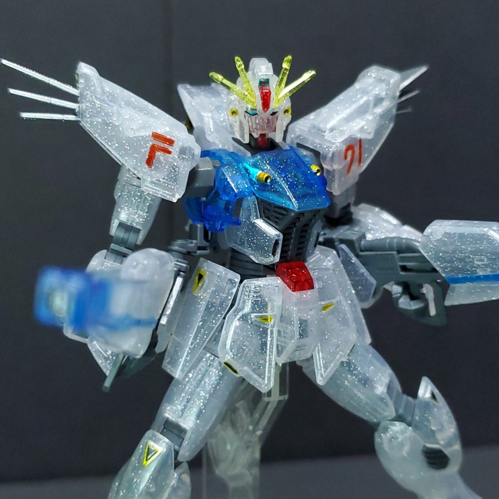 HGUC ガンダムF91 残像イメージクリアーVer.｜ゼンダイさんのガンプラ