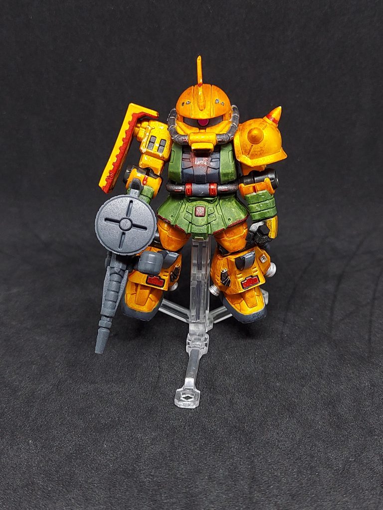 頭部バルカンっぽいの結構それっぽくできたかなー、と