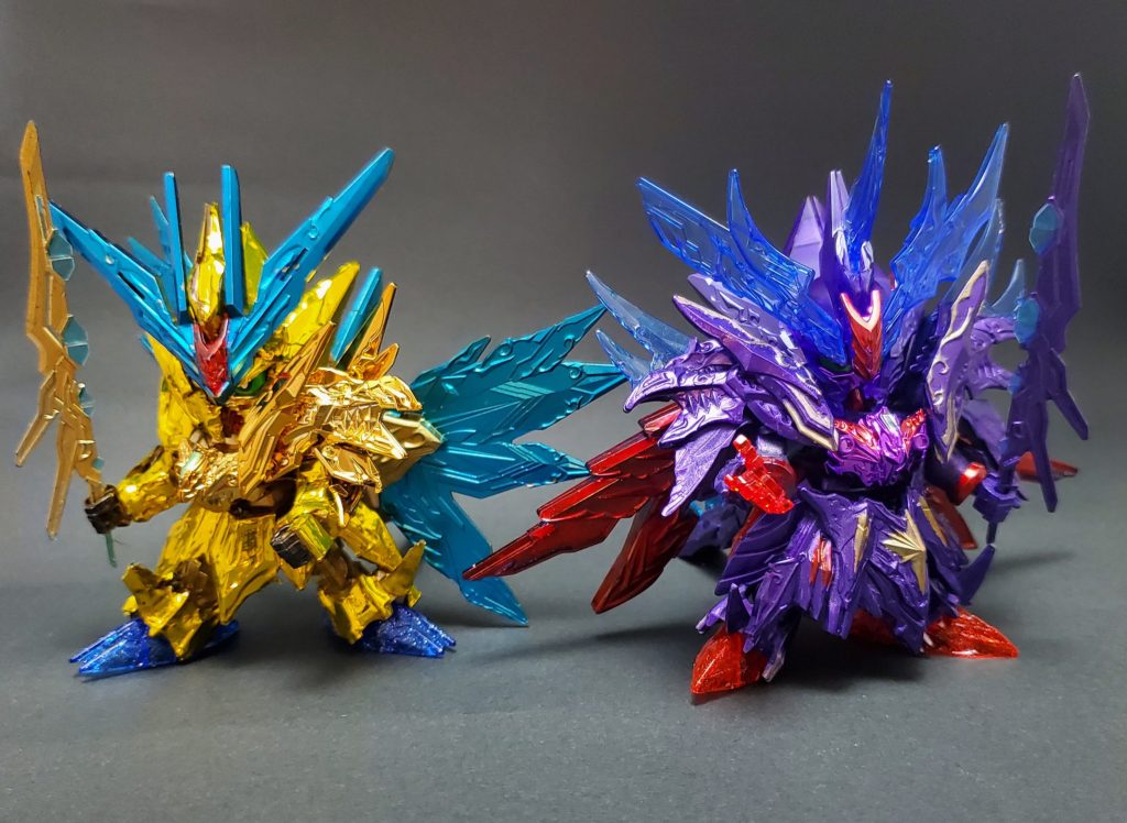 オマケ合体前の2人 キャプテンスペリオルとコマンダードラゴングレートパンクラチオンの後にさらに進化したキャプテンとコマンダーという脳内設定です