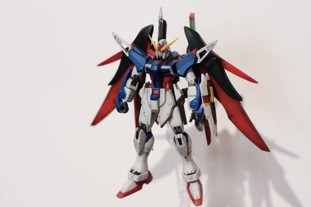 HG destiny gundam weathering