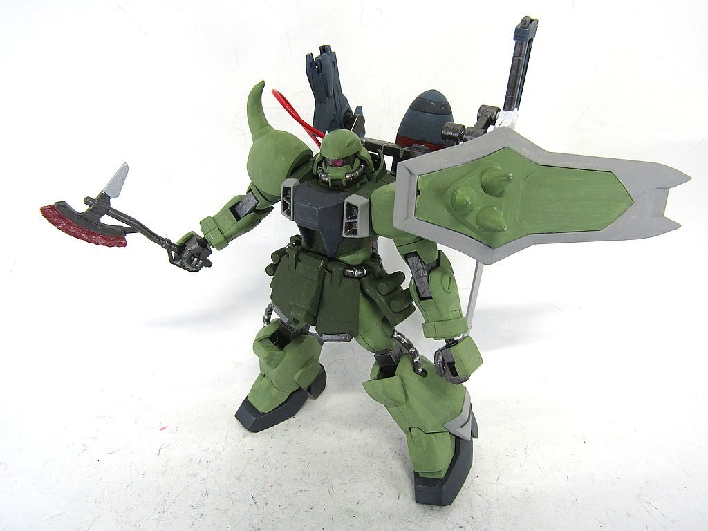 ノーマルのビームアックスももちろんあります。いざとなったら、投げれます。