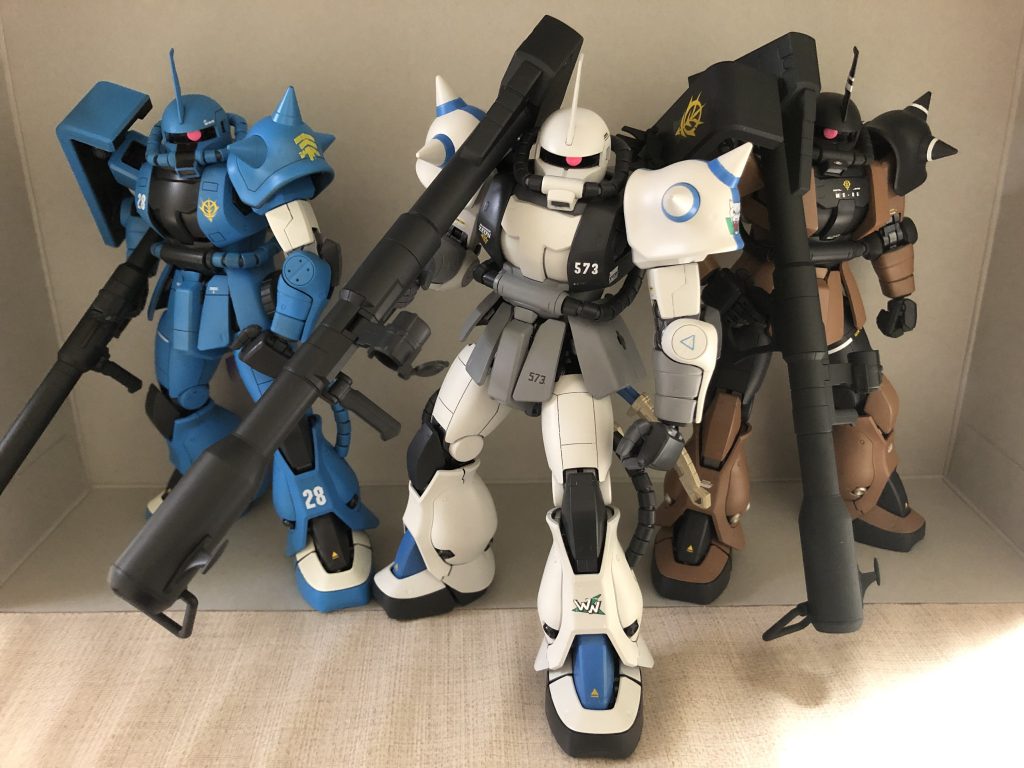 ３体揃い踏み！