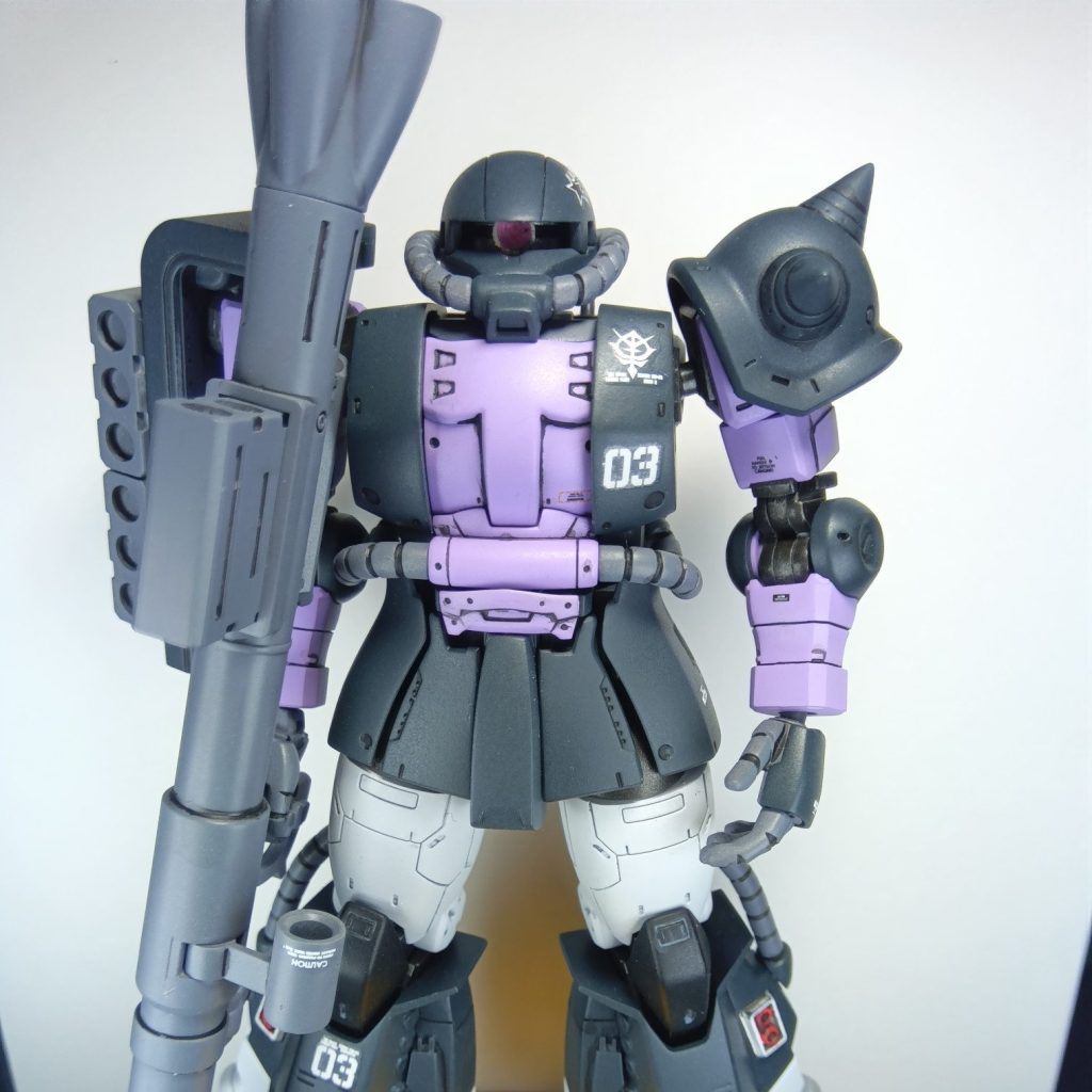 HGオリジン 高機動型ザク｜骨（こつ）さんのガンプラ作品