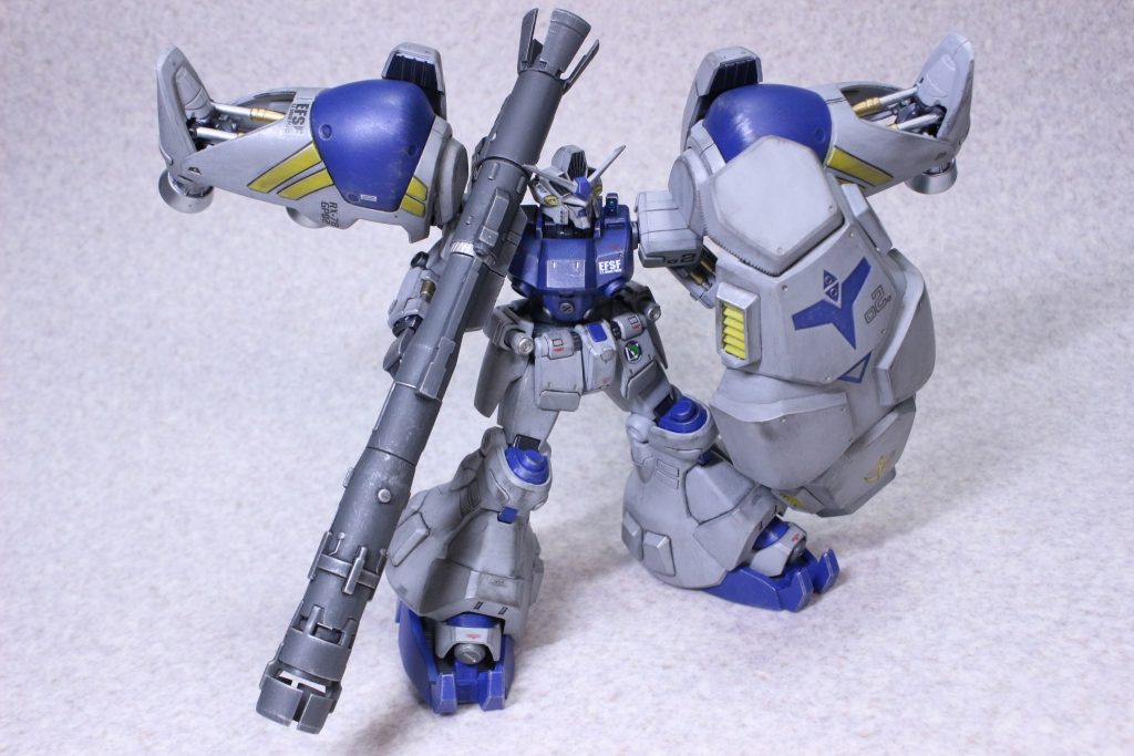 HGUCガンダム試作2号機 MLRS/BB–6枚目/制作者：りゅう