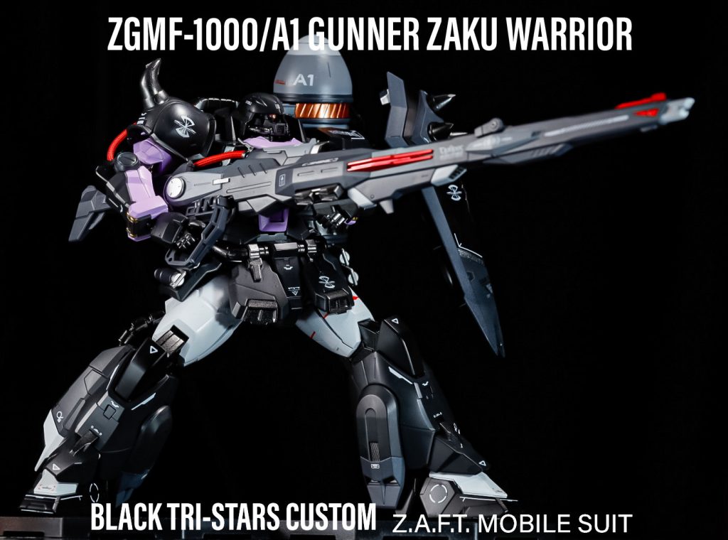 さて、ガナーザクと言えば、このポーズですが、このポーズを取らせるのに実に小一時間ほどかかりました…😅手がなかなかトリガーに届かずに四苦八苦…無理にポーズとろうとするとまた肩関節骨折しそうで怖くて怖くて…作った事あるみなさんはちゃんとこのポーズとらせる事出来ましたか?😅