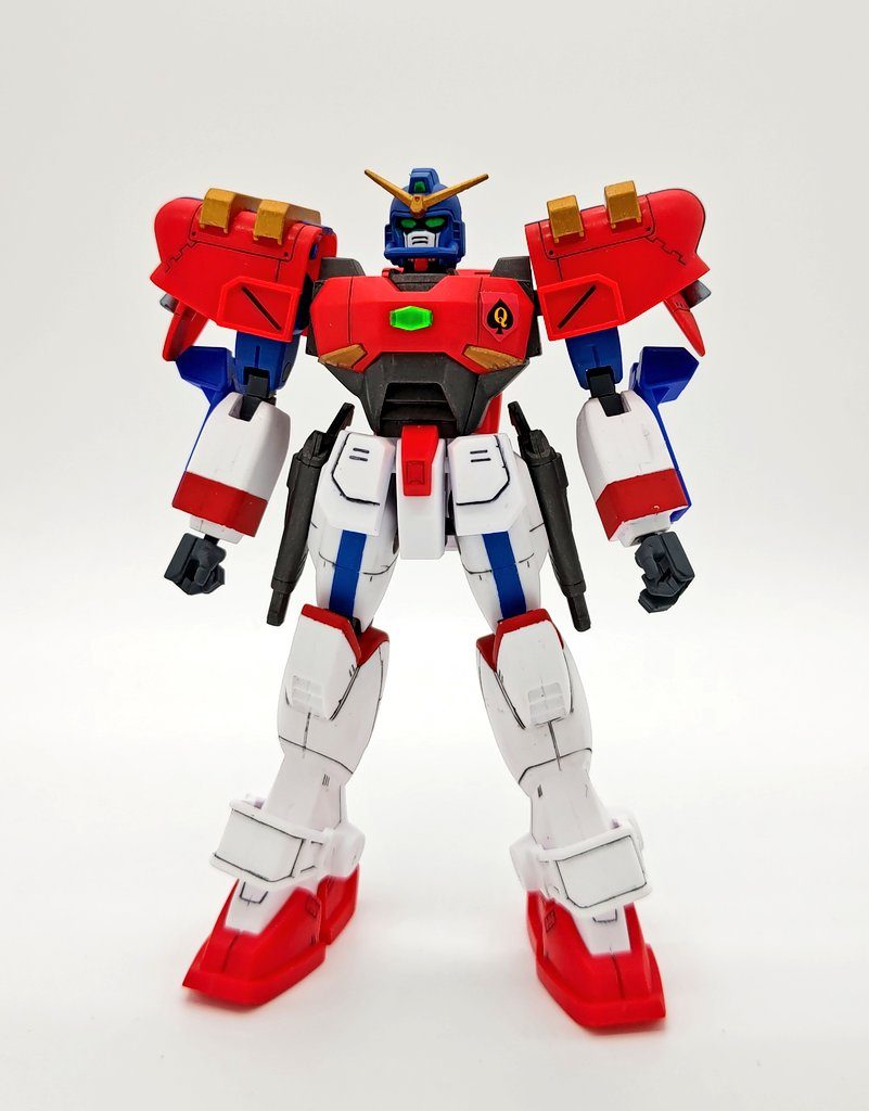 ガンダムマックスター　1/100旧キット–2枚目/制作者：ユッキー