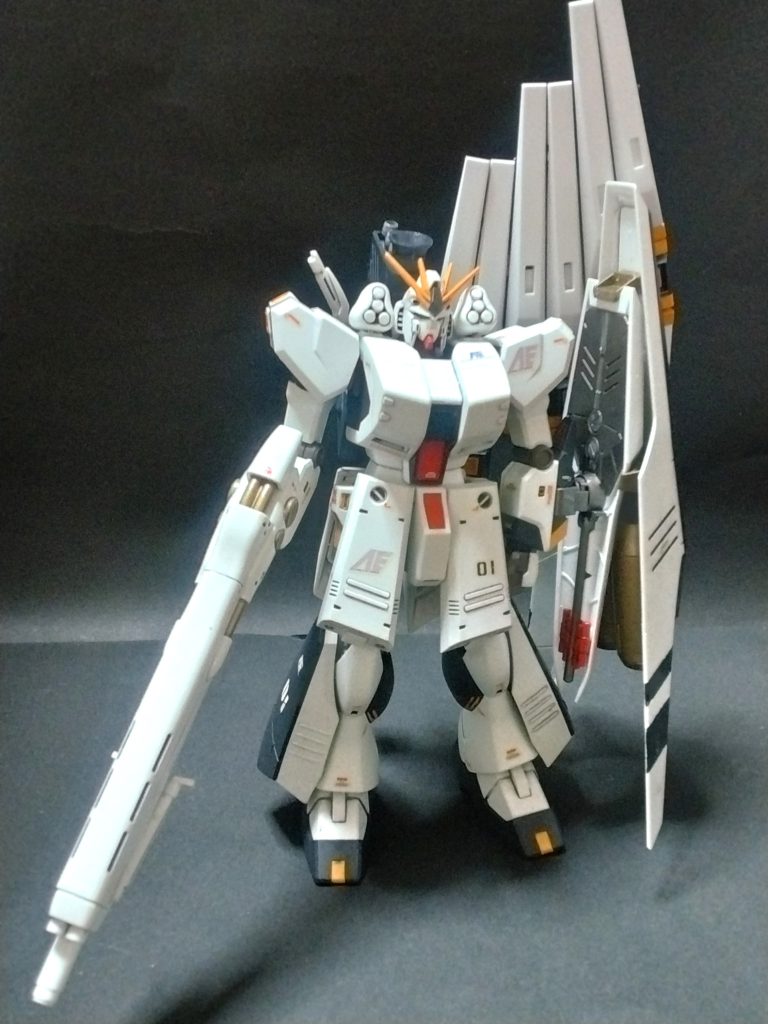 HGUC　νガンダム　HWS装備型–2枚目/制作者：つのさん