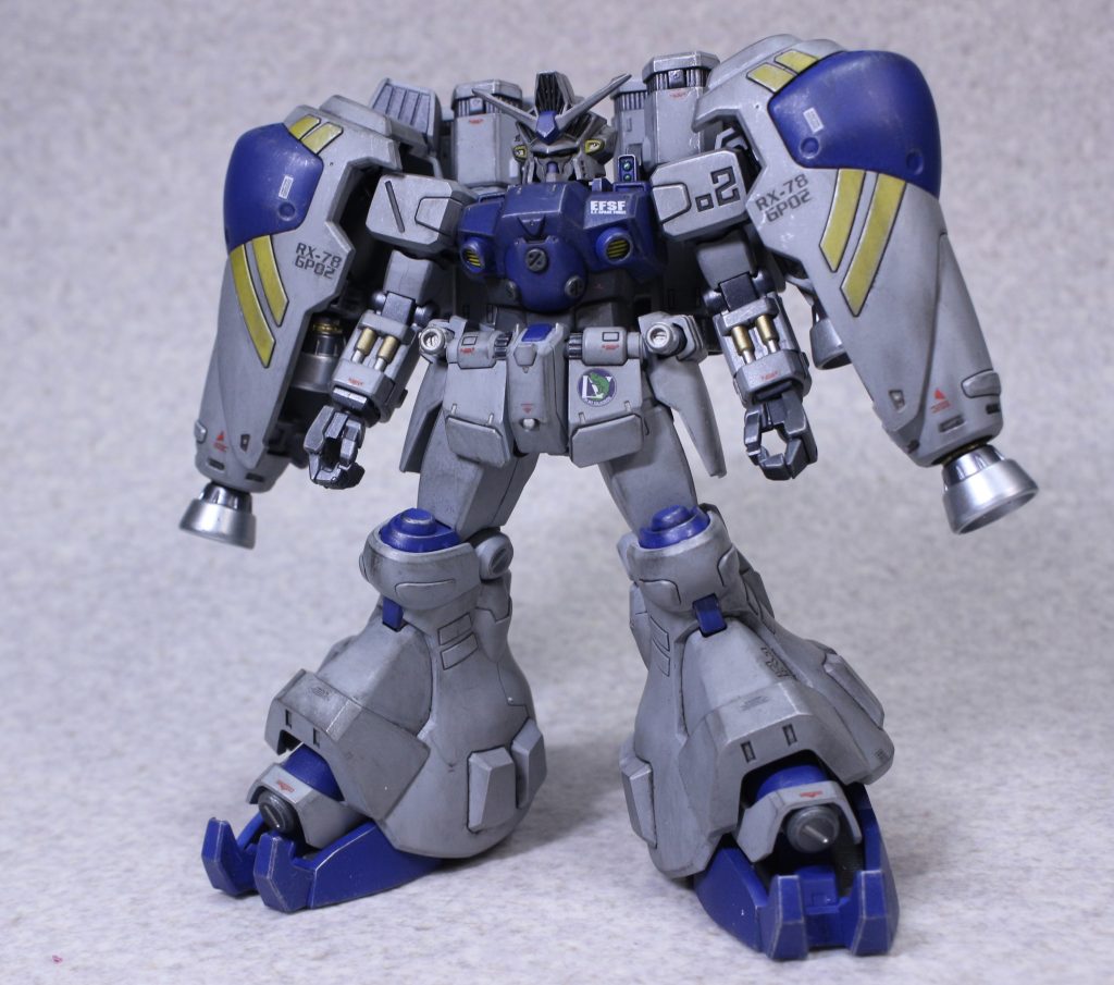 HGUCガンダム試作2号機 MLRS/BB–2枚目/制作者：りゅう