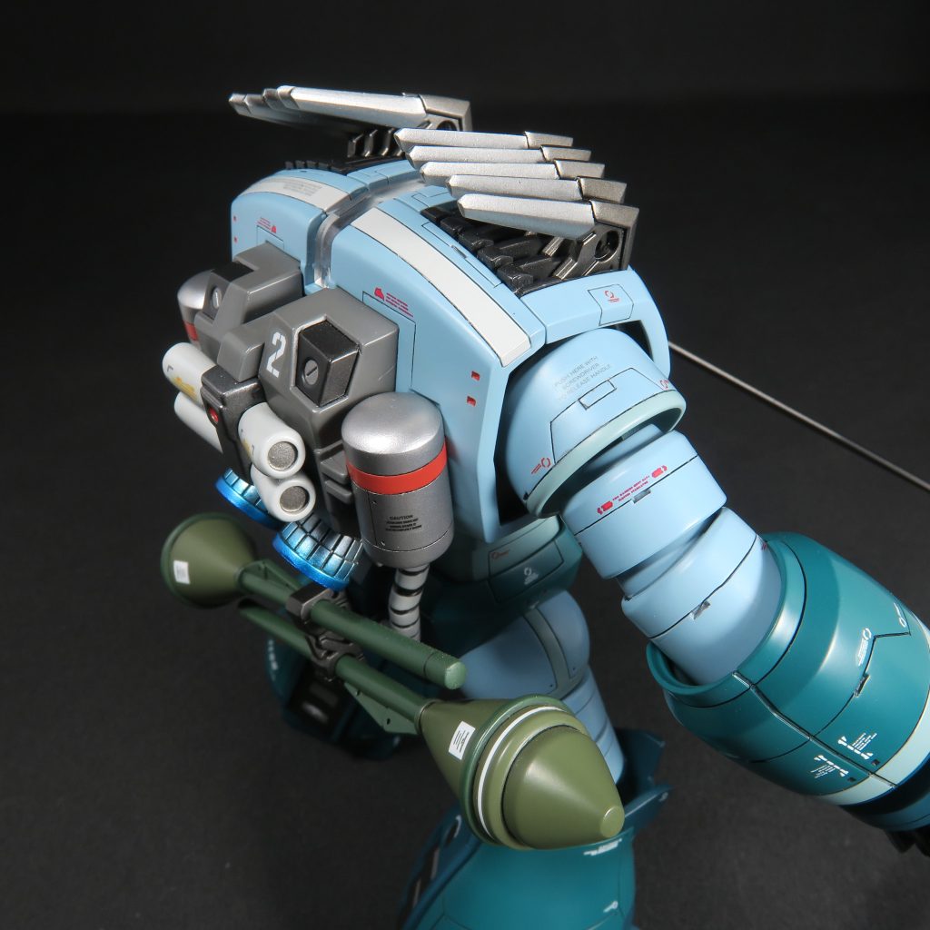 バーニアはWAVE オプション頭部ブーメラン🪃は削って、厚みを落としました