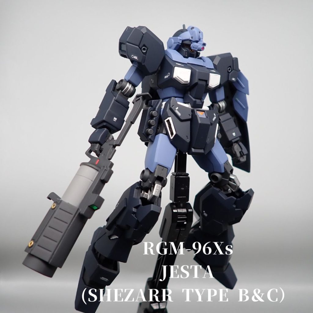 ジェスタNTver シェザール隊仕様　B　C班–2枚目/制作者：アンジェロのプラモデル工房