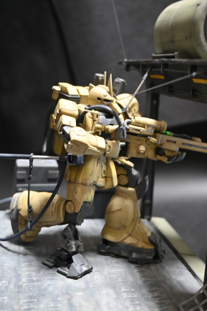 個人の戦争　(ザクスナイパーⅠ ヨンム・カークス専用機)–5枚目/制作者：gpsn Ojsn