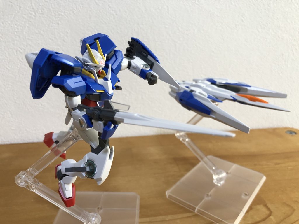 ダブルオーガンダム良いですね。ずっと欲しかったキットなので無事手に入ってとても嬉しいです。