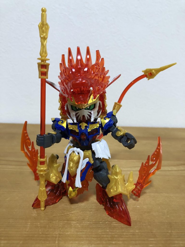 悟空シルエット。一気に勇ましくなりました。