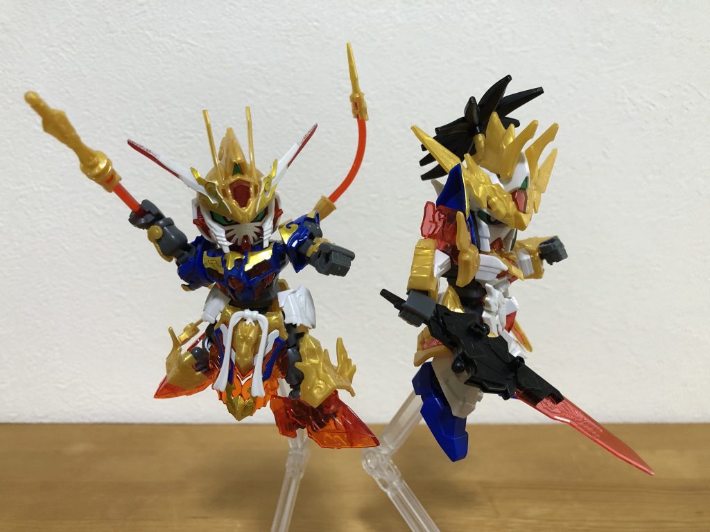 劉備と一緒に。説明書のイラストっぽくしてみました。