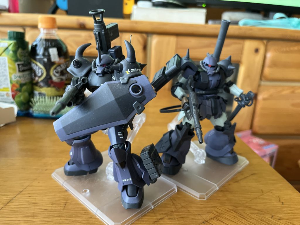 隊長機と一緒に。