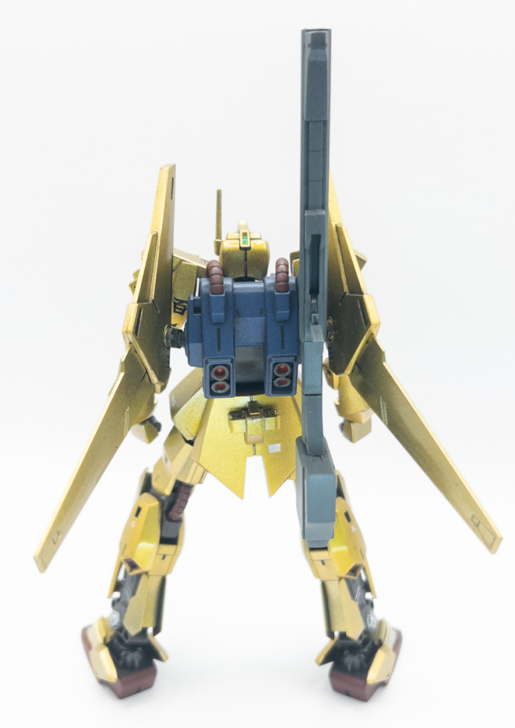 バックサイドバックパックのスラスターがもう少し迫力あるサイズだと尚嬉しい両サイドのバインダーの出来が良いので気になっちゃう(欲張り