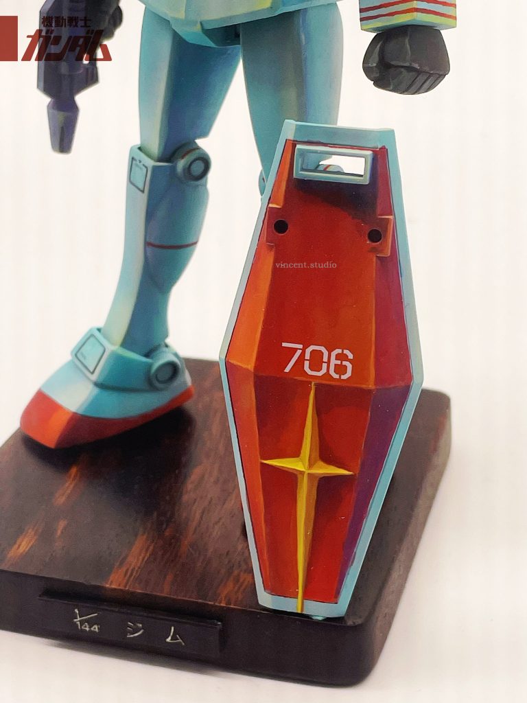 1/144 旧キット   ジム–4枚目/制作者：@VincentYstudio